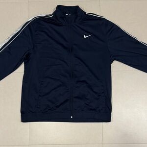 Nike Tracksuit navy/white full set (Large)